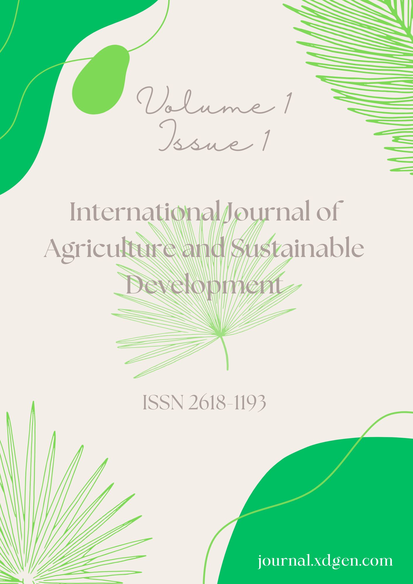 					View Vol. 1 No. 1 (2019): Vol 1 I1
				